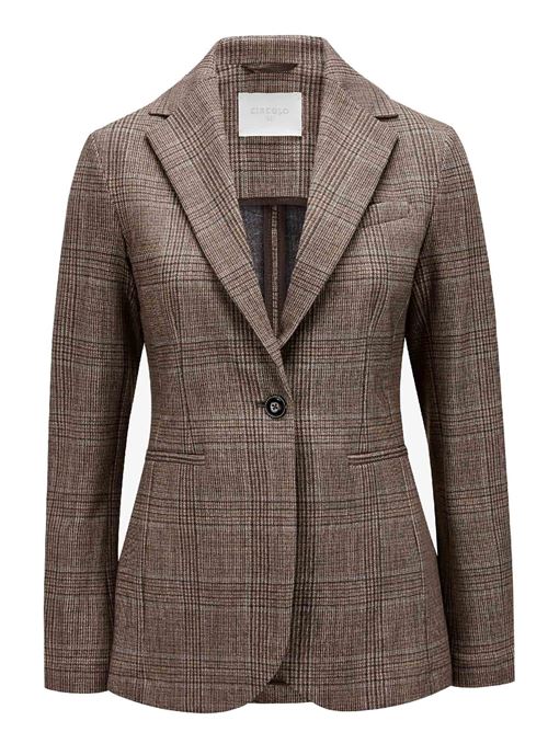 checked jacket CIRCOLO 1901 | FD4117MOCHA